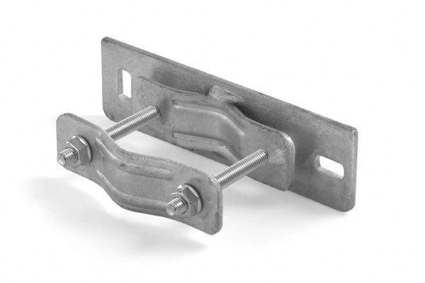 Zanca a muro per pali antenna diametro 25 / 60 mm filo muro