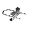 Zanca da ringhiera per pali antenna diametro 25 / 40 mm