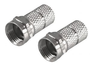 Spine tipo F antenna parabola per cavo diametro 5 mm