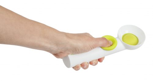 CUCCHIAIO PORZIONATORE CON PULSANTE DI RILASCIO CUCCHIAIO PORZIONATORE CON PULSANTE DI RILASCIO