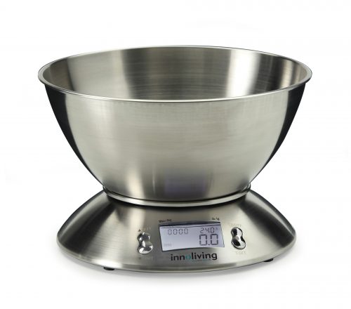 BILANCIA DIGITALE DA CUCINA IN ACCIAIO CON CIOTOLA BILANCIA DIGITALE DA CUCINA IN ACCIAIO CON CIOTOLA