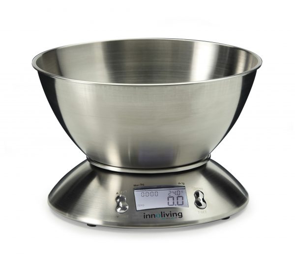 BILANCIA DIGITALE DA CUCINA IN ACCIAIO CON CIOTOLA BILANCIA DIGITALE DA CUCINA IN ACCIAIO CON CIOTOLA