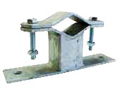 Zanca tipo emilia H.100 per pali 40/60 per installazione parabola