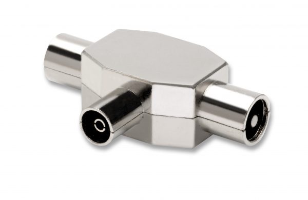 Adattatore sdoppiatore switch 2 spine 1 presa antenna