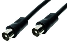 Cavo antenna coassiale schermato spina spina 2 mt