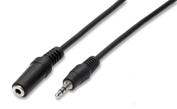 Cavo prolunga spina presa jack 3,5 mm stereo 5 mt