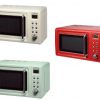 Forno a microonde 20l vintage rosso Innoliving INN-861
