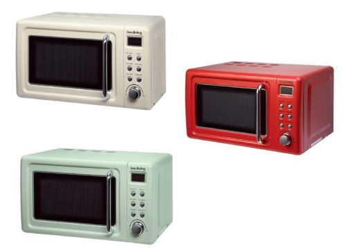 Forno a microonde 20l vintage rosso Innoliving INN-861 Forno a microonde 20l vintage rosso Innoliving INN-861