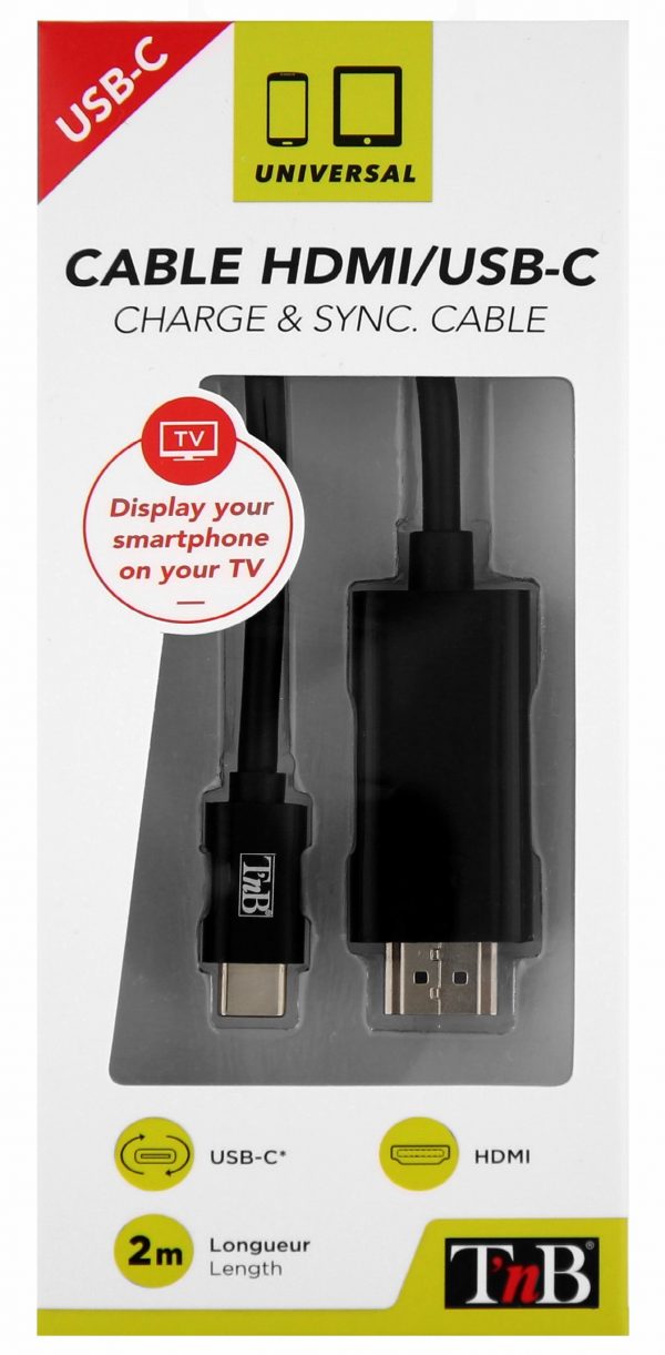 Cavo convertitore USB-C 3.1 HDMI 2 MT