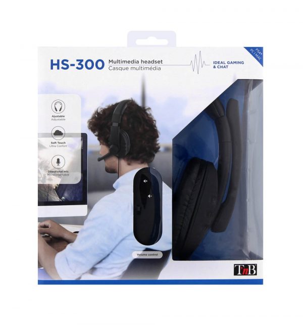 Cuffia multimediale chiusa ad archetto con microfono