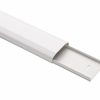 Canalina per cavi in plastica colore bianco 75 cm