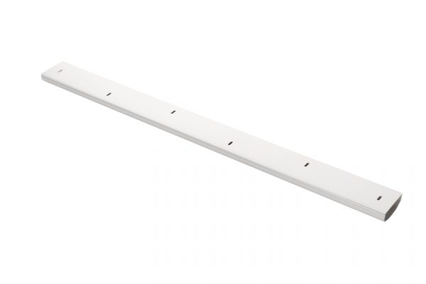 Canalina per cavi in plastica colore bianco 75 cm