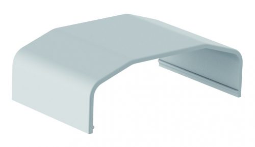 Canalina per cavi in plastica colore bianco 75 cm