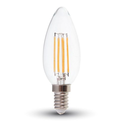 Lampadina led goccia 8W calda 2700K E27 VT-1978