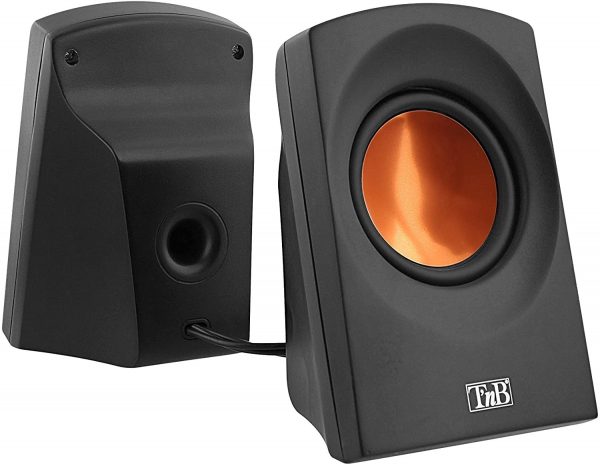 Coppia diffusori amplificati per TV PC Tablet Smartphones