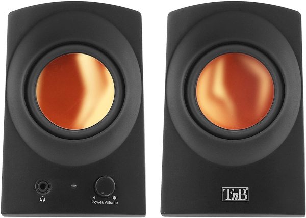 Coppia diffusori amplificati per TV PC Tablet Smartphones