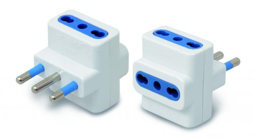 Spina elettica tripla 16A 3 prese shuko 10 16A 3006