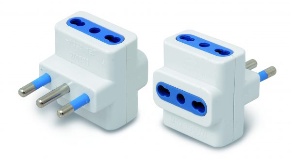 Spina elettica tripla 16A 3 prese shuko 10 16A 3006