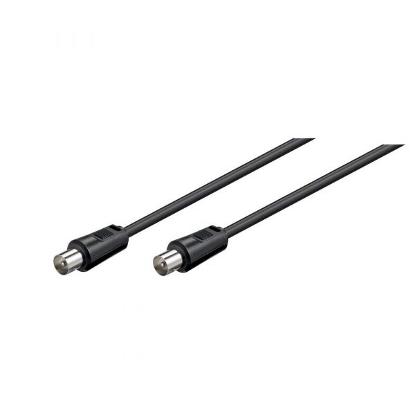 9/03BK Cavo antenna TV 1 spina + 1 spina IEC 75 OHM - 5 mt