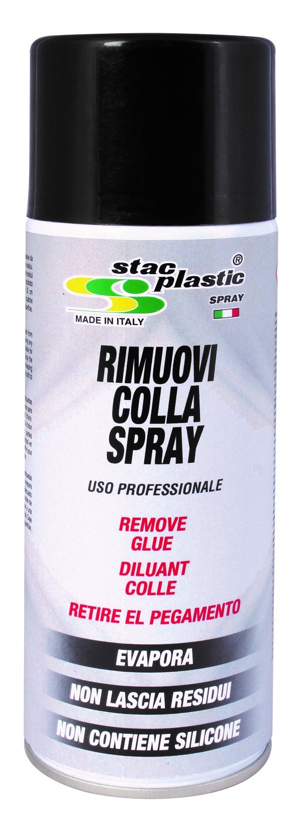 Spray rimuovi colla etichette adesive Stac Plastic A02018