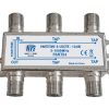 Partitore passante di segnali tv dvb 1 ingresso 4 uscite connessioni F