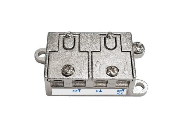 Splitter divisore di segnale antenna tv dvb 1 ingresso 2 uscite