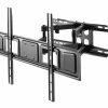 Supporto staffa 2 bracci per TV LCD LED 42 50 55 60 65 70 pollici Supporto staffa 2 bracci per TV LCD LED 42 50 55 60 65 70 pollici