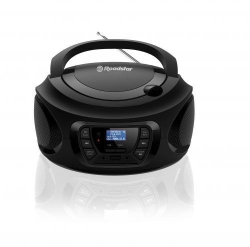 Radio Digitale DAB DAB+ FM RDS Roadstar CDR-375D+/BK