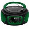 Radio portatile stereo FM CD MP3 USB VERDE CDR-365U/GR