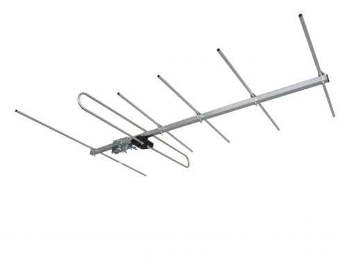 Antenna esterna da tetto in alluminio VHF tipo YAGI per DVB-T a 6 elementi