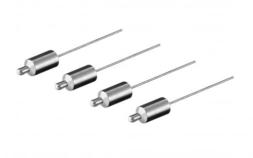 Connettori terminali antenna di linea tipo F confezione 4 pezzi