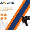BL14 Supporto Staffa a parete per TV Blu&Line BL14 fino a 47 pollici