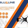 BL26 Supporto Staffa a parete a doppio braccio per TV Blu&Line BL26 fino a 65 pollici