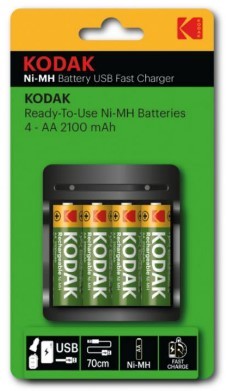 KB4265 copy of Caricabatterie Kodak K620E+4 stilo AA 2100 mAh