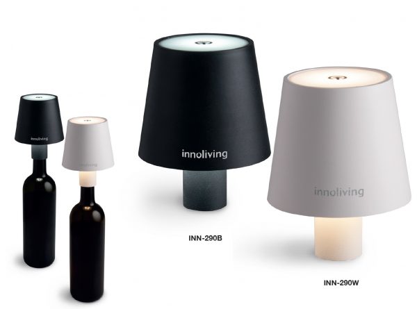INN-290B Lampada Led Per Bottiglia Nera