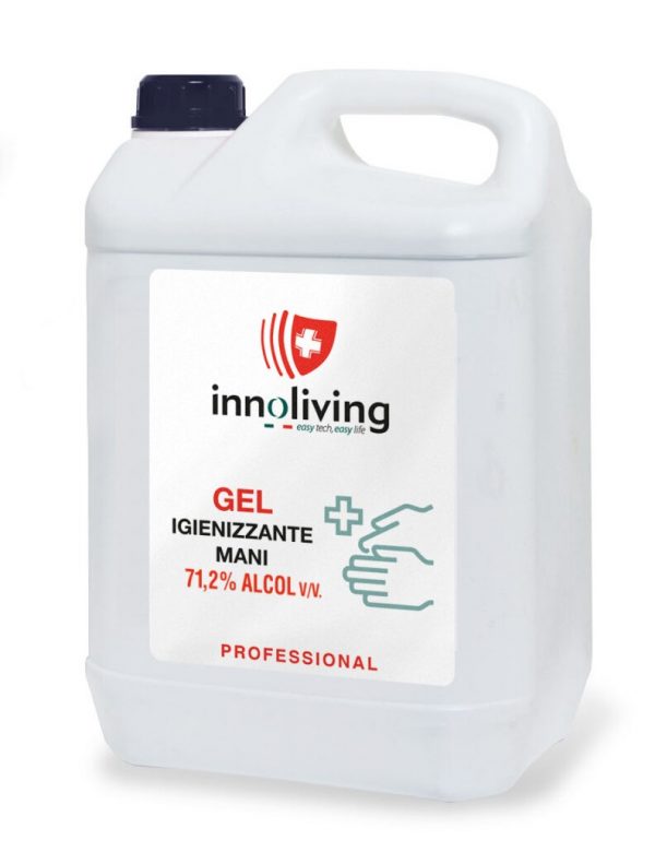 INMD-008 Tanica Gel Igienizzante Mani 71,2% Di Alcool