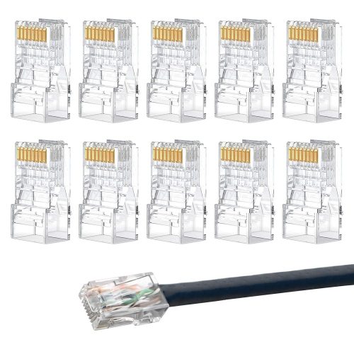 70/RJ45 Connettori modulari RJ45 pz10