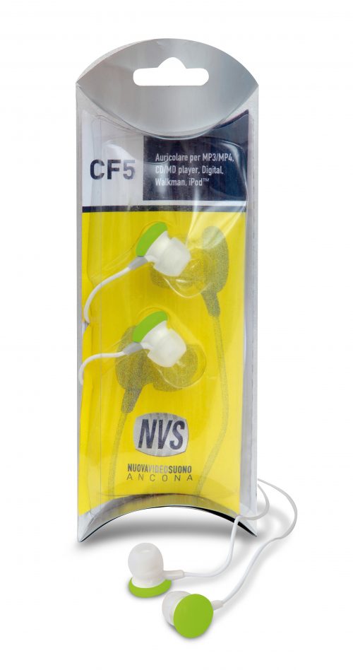 CF5G Cuffie Auricolari tipo smarties colore verde