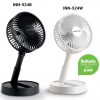 INN-524BK Ventilatore portatile ricaricabile USB Nero