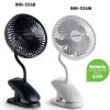 INN-526BK Ventilatore portatile ricaricabile USB con clip Nero