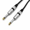 1/11M Cavo per strumenti musicali 2 jack mono 6.3 lunghezza 10 mt