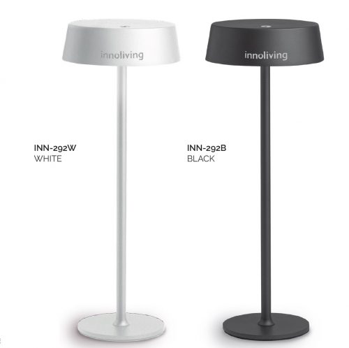 INN-292B Lampada Led da tavolo Nera Innoliving
