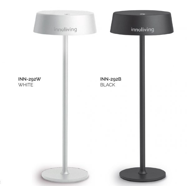 INN-292B Lampada Led da tavolo Nera Innoliving