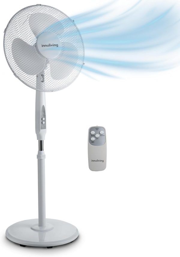 INN-503ROUNDR Ventilatore Digitale Piantana Rotonda 40 Cm