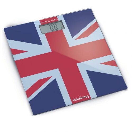 INN-153 BILANCIA DIGITALE PESAPERSONA BANDIERA INGLESE