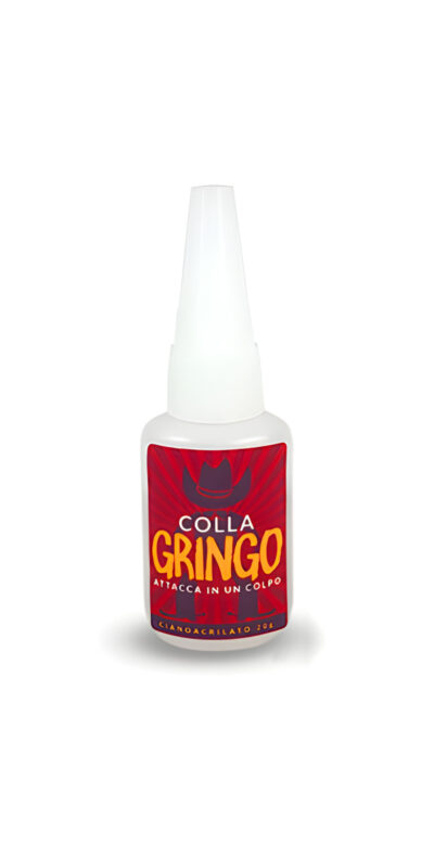 COLLA20G Colla rapida istantanea etil cianoacrilato Gringo tipo Attak 20 gr